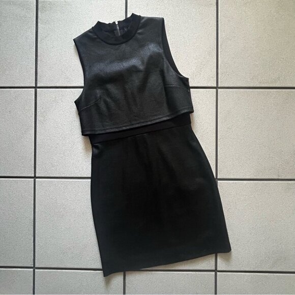 French Connection Little Black Dress Size 6 - Picture 1 of 7